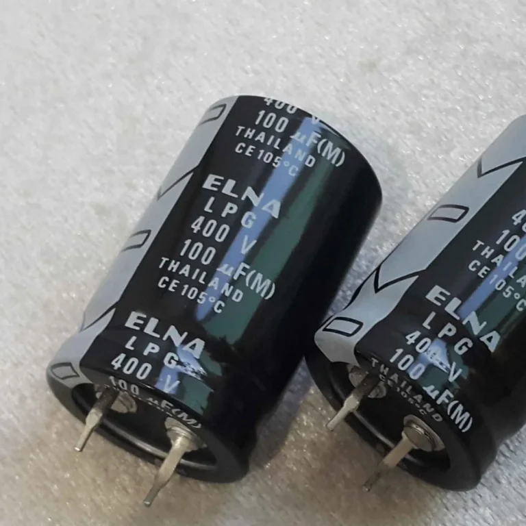 خازن الکترولیتی 100 میکرو فاراد 400 ولت (C100uF400V) تایلندی نکسونیکس Nexonix