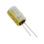 خازن الکترولیتی 22 میکرو فاراد 400 ولت (C22uF400V)