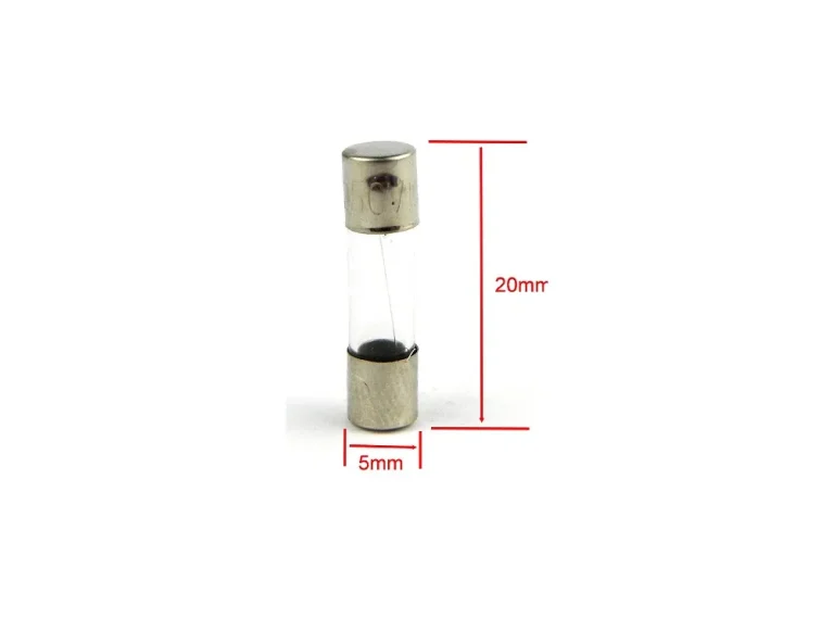 فیوز شیشه ای 2.5 آمپر 250 ولت سایز 5×20 سایز نکسونیکس Nexonix - Copy