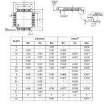 میکروکنترلر BS66F360 LQFP-48 Footprint Nexonix نکسونیکس