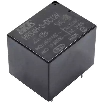 رله 12 ولت 10 آمپر 5 پایه تک کنتاکت HKE مدل HRS4H-S-DC12V | نکسونیکس Nexonix